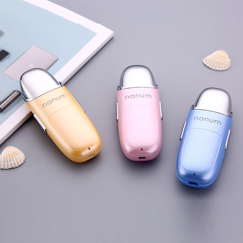 Portable Nano Spray Hydrator For Handheld Face $35.00 Dana Fashion Color: Blue Electrical outlet: USB Beauty Tools Product information: Fog out time: 10 seconds or less Gear: 1 gear Spray heat: cold spray Color: blue, pink, red, purple Input voltage: 5V A