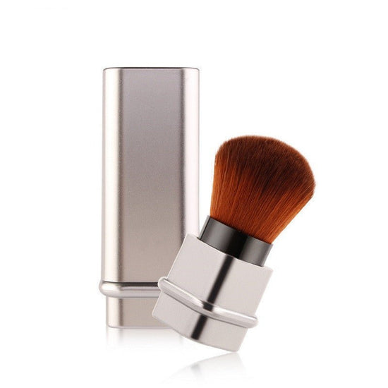 Portable Single Makeup Brush $11.07 Dana Fashion Color: Gold makeup Brush material: man-made fiber Handle material: plastic Handle specifications: portable Applicable people: General Appearance color: square gold, square silver Product weight: 40g Materia
