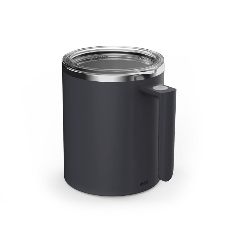 Portable Smart Magnetic Automatic Mixing Coffee Cup Rechargeable Rotating Home Office Travel Stirring Cup $59.90 Dana Fashion Color: Black capacity: 360ml Dana's Kitchen Overview: 1.【Automatic Stirring Mug】This electric self-stirring mug features a built-