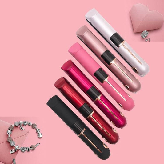 Portable USB straight curling iron $146.53 Dana Fashion Color: Black Beauty Tools Features: 1. Using high-performance lithium battery, safe and convenient 2. Mini size, easy to carry 3. Specific comb teeth, high efficiency 4.3D floating board to prevent h