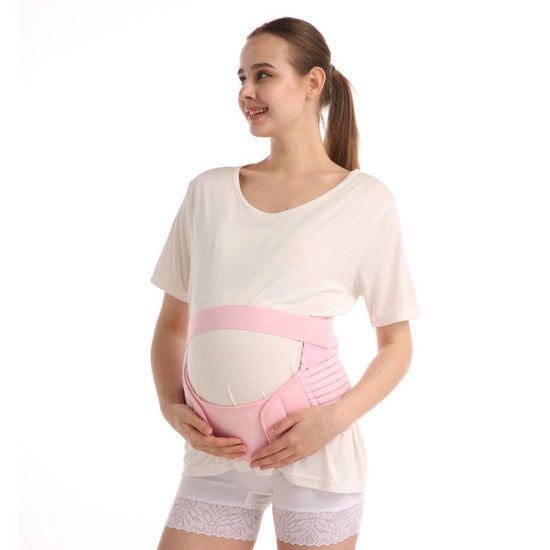 Pregnant Belly Support Belt Velcro Breathable Relief Waist Support Belt Adjustable Tire Belt Cross-Border $38.55 Dana Fashion Color: Black Size: 2XL Baby & Mother Product information: Material: elastic Applicable scene: health massage, fitness and body Pr
