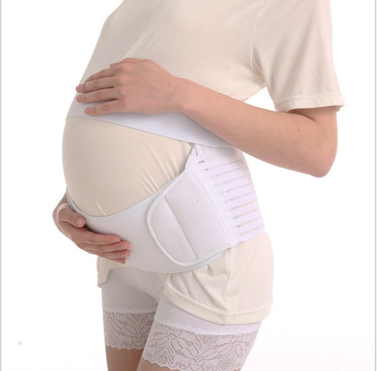 Pregnant Belly Support Belt Velcro Breathable Relief Waist Support Belt Adjustable Tire Belt Cross-Border $15.97 Dana Fashion Color: White Size: 2XL Baby & Mother Product information: Material: elastic Applicable scene: health massage, fitness and body Pr