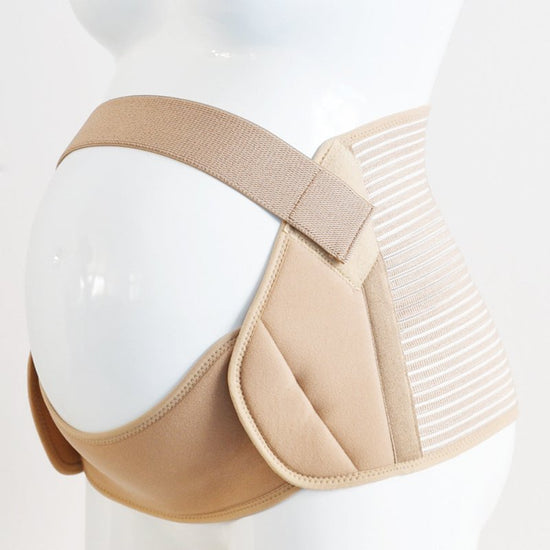 Pregnant Belly Support Belt Velcro Breathable Relief Waist Support Belt Adjustable Tire Belt Cross-Border $18.28 Dana Fashion Color: Skin color Size: L Baby & Mother Product information: Material: elastic Applicable scene: health massage, fitness and body