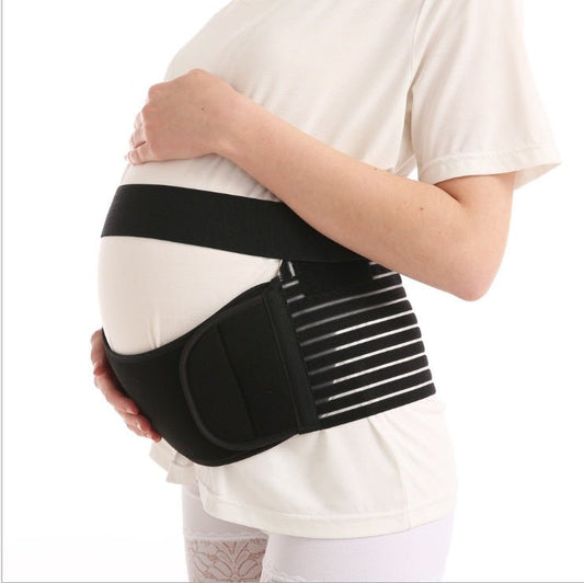 Pregnant Belly Support Belt Velcro Breathable Relief Waist Support Belt Adjustable Tire Belt Cross-Border $38.55 Dana Fashion Color: Black Size: 2XL Baby & Mother Product information: Material: elastic Applicable scene: health massage, fitness and body Pr