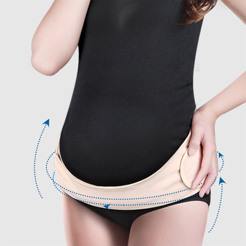 Pregnant women, waist support, abdomen support, belly $13.28 Dana Fashion Color: Black Size: One size Baby & Mother specification: 1. Help alleviate pregnancy discomfort by supporting the baby's belly and providing gentle pressure on the abdomen. 2. The m
