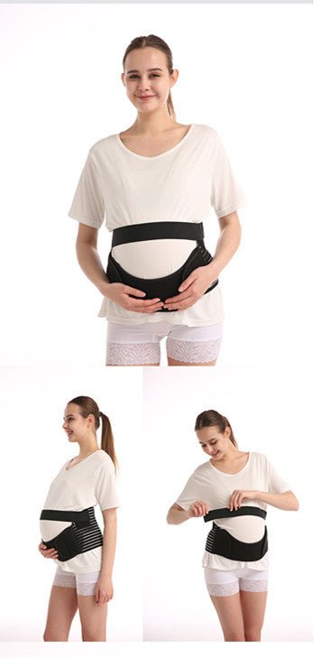 Pregnant Women'S Belly Support Belt During Delivery Period Lumbar Support Breathable Adjustable Third Trimester Protective Belt $15.08 Dana Fashion Color: Black Size: 2XL Baby & Mother Product information Name: Stomach Support Belt Fabric: Cotton, fish ri