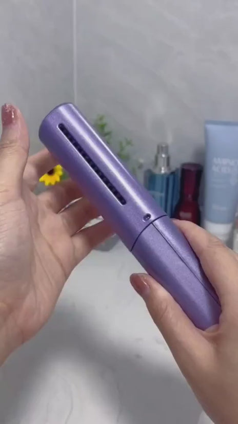 Professional Wireless Hair Straightener Curler Comb Fast Heating Negative Ion Straightening Curling Brush Hair Styling Tools $28.71 Dana Fashion power: Green Beauty Tools Overview: 1. Mini Body, Portable Tool: With its lightweight and compact design, our