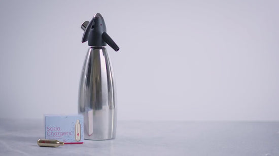 Portable 1L Soda Maker $81.89 Dana Fashion Color: Silver Dana's Kitchen Features: Made of alloy, safe and non-toxic, odorless and healthy. DIY design: you can use it to make drinking according to your need. Simply adding a slice of fruit such as orange, l
