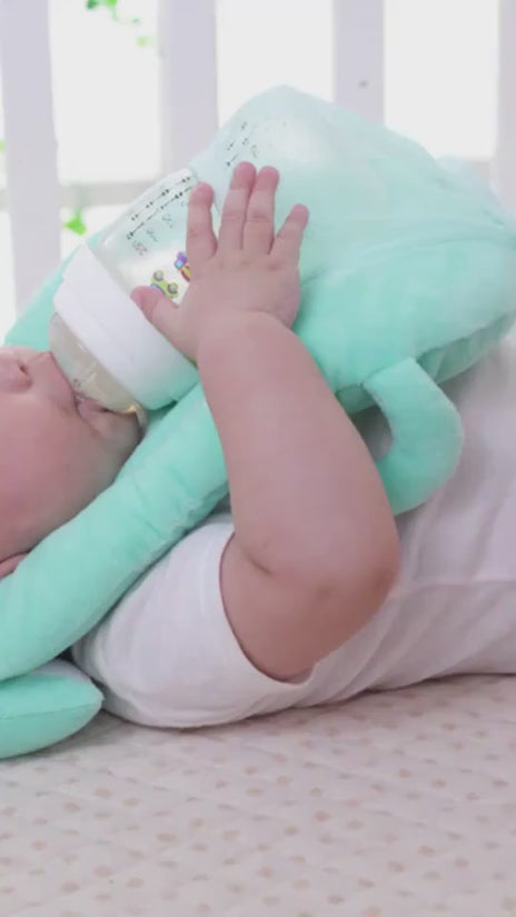 Special Confinement Plush Baby Feeding Pillow $21.43 Dana Fashion Color: Orange Baby & Mother Specification: Category: Plush doll Modeling category: Feeding pillow Packing method: Mesh bag Filling material: PP cotton Plush classification: Super soft short