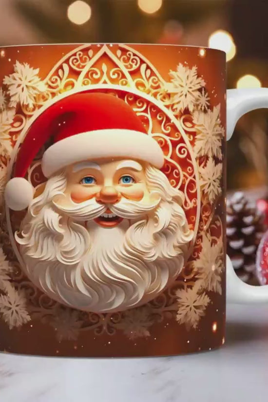 Creative 3D Christmas Ceramic Mug Unique Space Design Snowman Santa Coffee Cup Tea Milk Mug Christmas Gifts For Kids Adults Kitchen Gadgets $22.81 Dana Fashion Color: Santa Claus02 Capacity: 325ml Dana's Kitchen Overview: 1. Exquisitely Crafted: Delight i