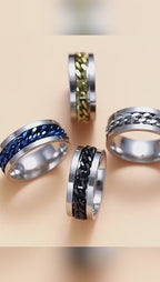 Stainless Steel Spinner Ring Beer Corkscrew Artifa