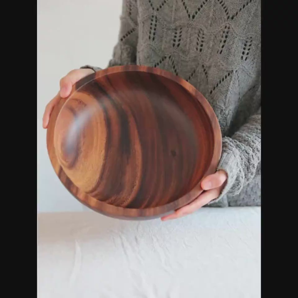 Kitchen Natural Wooden Bowl Household Fruit Bowl Salad Bowl For Home Restaurant Food Container Wooden Utensils Note The Size Hot $19.94 Dana Fashion Color: Brown Size: 10X6cm Dana's Kitchen Overview: Exquisite handmade wooden bowl with beautiful wood grai