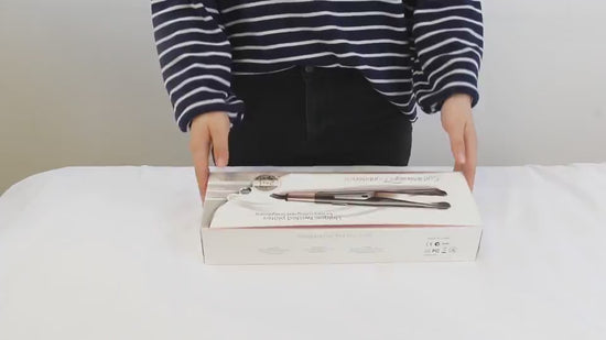 2 In1 Professional Hair Straightener Hair Crimper Dry/Wet Hair Straightening Curling Comb $28.37 Dana Fashion Color: Black Style: AU Beauty Tools Overview This hair spiral curling iron is fit for personal use or professional use, you can use it to curl or