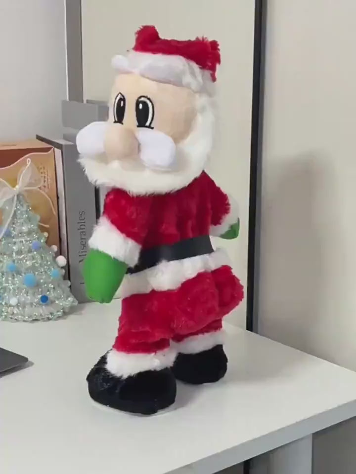 Christmas Decorations Electric Santa Toys Creative Twist Music Santa Claus Dolls $48.89 Dana Fashion Style: English Color: Red Size: 16x12x46CM Toys & Hobbies material: plastic Size: 16*12*46CM color: red Category: Christmas electric old toys Packaging; g