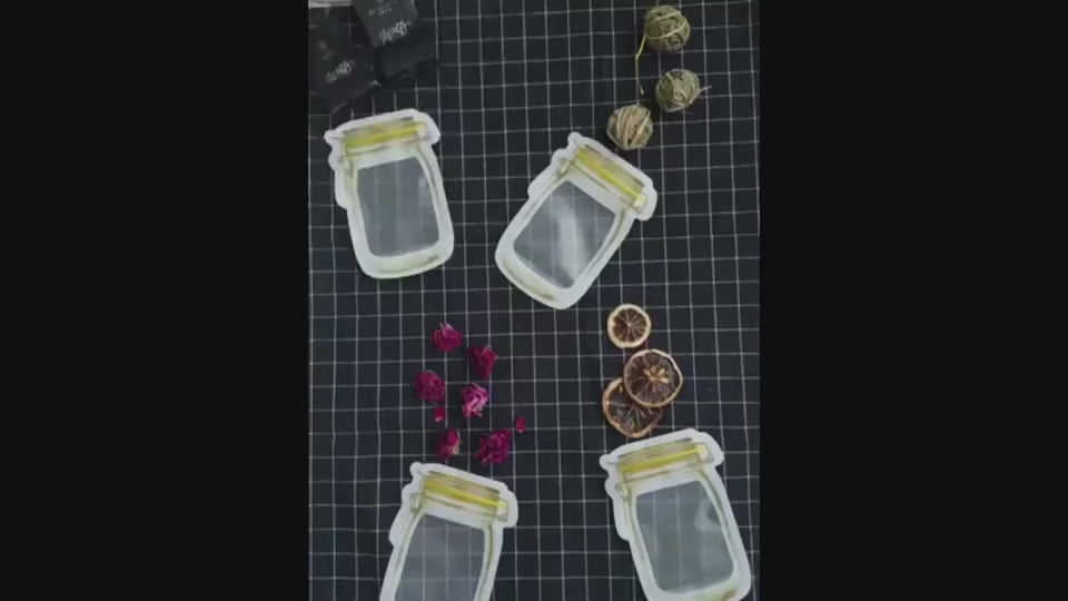 Reusable Snack Storage Bag Nut Biscuit Waterproof Sealed Food Storage Bag Snack Storage Travel Food Assortmen Bag Kitchen Tools $57.65 Dana Fashion Color: 100 pieces Dana's Kitchen Overview: 100% brand new and high quality. Non-toxic and tasteless, safe a