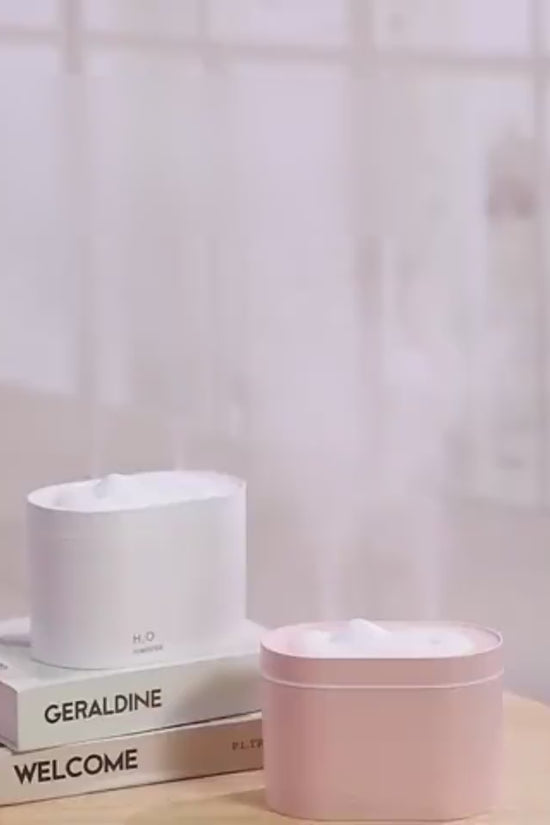 New USB Dual Spray Humidifier For Home Office $40.50 Dana Fashion Color: Pink Electrical outlet: Battery Beauty Tools Product information: Applicable area: less than 10 square meters Water tank capacity: more than 10 liters Suitable for: home Number of fo