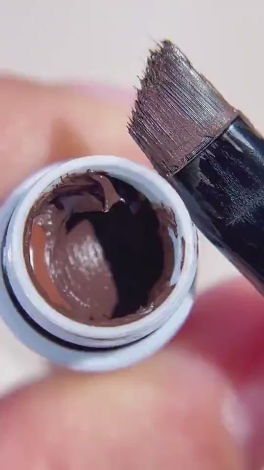 2 In 1 3D Eyebrow Gel Cream Eyeliner Pencil 3 Colors Waterproof Long-lasting Eyebrow Pomade Enhancers Makeup Cosmetics $23.59 Dana Fashion Color: BR01 makeup How to use: 1. Rotate to open, and take an appropriate amount of eyebrow cream. 2. Use the brow b