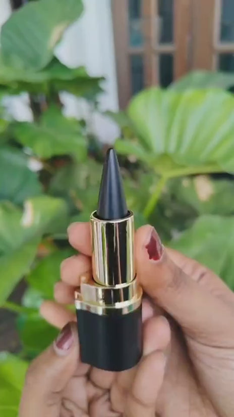 Waterproof Black Eyeliner Liquid Eye Liner Pen Pencil Gel Beauty Makeup Cosmetic Eyelashes Waterproof Eye Liner Makeup Tool $24.99 Dana Fashion Color: Black makeup Overview: The pen core is soft in texture and full in color. It can draw both fine and smoo