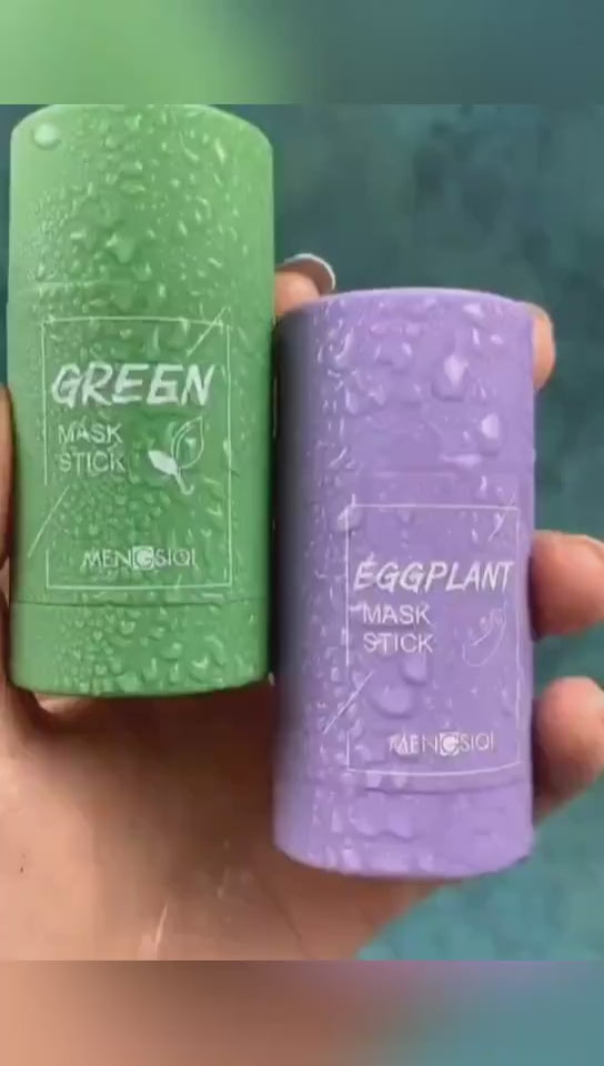 Cleansing Green Tea Mask Clay Stick Oil Control Anti-Acne Whitening Seaweed Mask Skin Care $9.56 Dana Fashion Color: A Beauty Tools Overview: 1. Green tea solid cleansing mask contains green tea extract, which can effectively clean skin pores, deeply clea