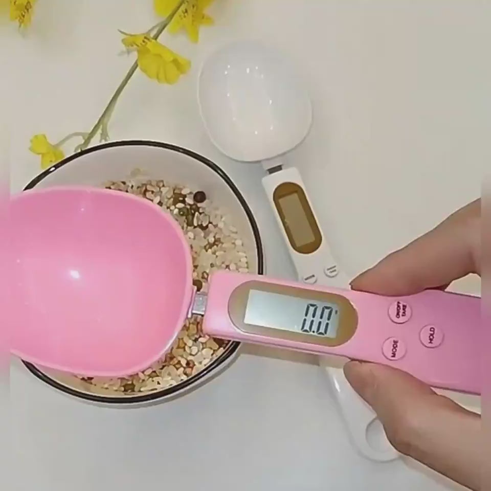 Electronic Kitchen Scale LCD Display Digital Weight Measuring Spoon Digital Spoon Scale Mini Kitchen Accessories Tools $25.50 Dana Fashion Color: Black Dana's Kitchen Features: Guaranteed for craftsmanship and quality, durable enough for your daily using