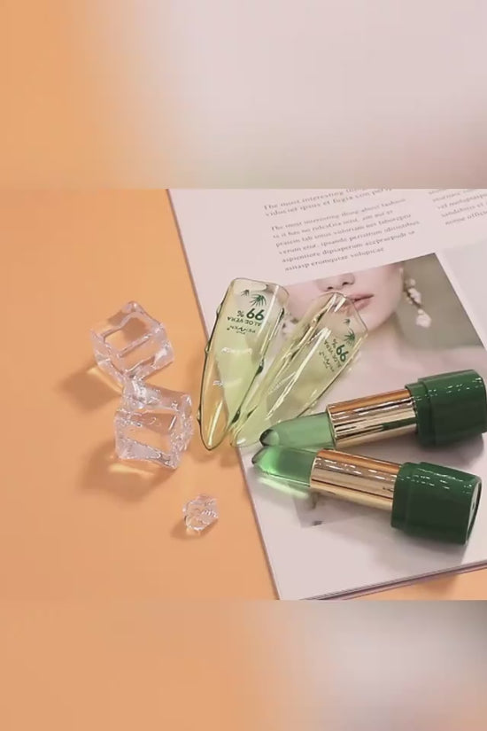 Aloe Vera Gel Color Changing Lipstick Gloss Moisturizer Anti-drying Desalination Fine-grain Lip Blam Care $12.00 Dana Fashion quantity: 1PC makeup Overview: 100% Brand New & High quality Give you a flawless foundation application every single time. Give y