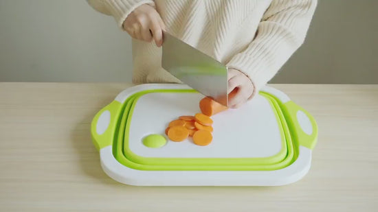 Folding Vegetable Board Household Multifunctional Anvil Board Washing Basket $35.61 Dana Fashion Color: Gray Dana's Kitchen Overview: Foldable to save space. One thing with multiple functions, complete functions. Foldable, Folding, Space-Saving Design - E