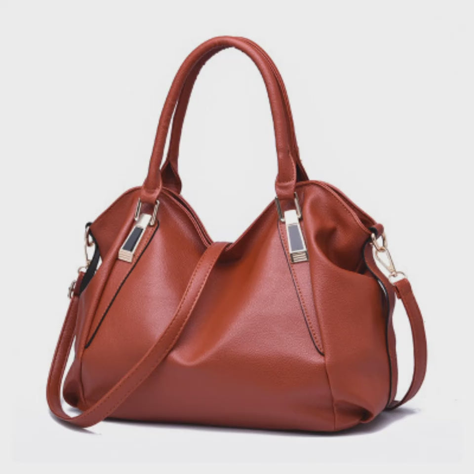 Women Totes Bag High Capacity Crossbody Shoulder Bags Soft Handbags $41.35 Dana Fashion Color: Black Women's Bags Product information: Color: white, wine red, dark blue, black, pink, brown Style: street trend Material: PU Luggage trend style: bucket bag B