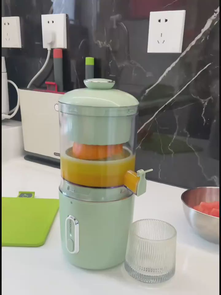 Multifunctional Wireless Electric Juicer Steel Orange Lemon Blender USB Portable Mini Fruit Squeezer Pressure Juicer Kitchen $151.38 Dana Fashion Color: Fresh Green Dana's Kitchen Overview: 1. 【Orange Juice Squeezer】 Simple one-button automatic pressing o