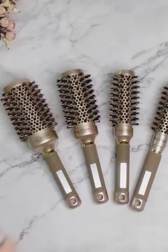 Professional Hair Brush $11.99 Dana Fashion style: 25mm Beauty Tools Description Condition:New Color:As Show In The Picture Material: Plastic+Nylon Length:app 30.4cm Weight:About 83/93/110/126G Package include:1 X Comb Portable to carry Convenient for dai