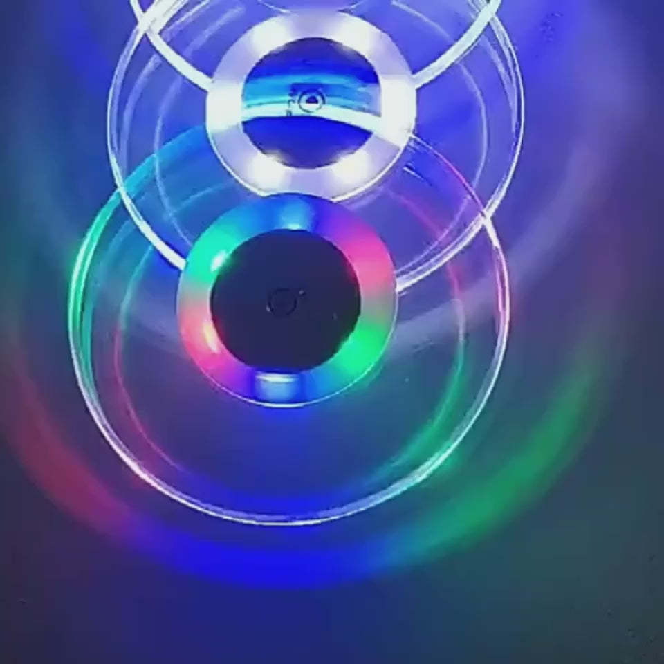 LED Glow Coaster Acrylic Crystal Emitting Luminous Bar Cocktail Mug Stand Light Coasters Flashing Base Tableware Decoration Pads $19.50 Dana Fashion Color: Flower Type IPL Dana's Kitchen Overview: 1. Fast flashing, slow flashing, steady flashing, led coas