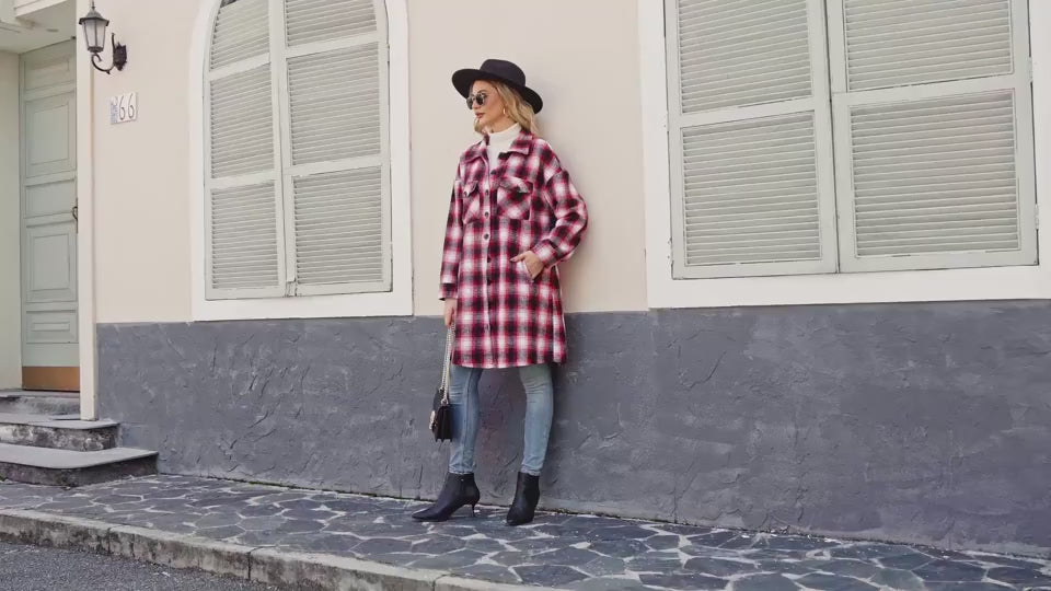 Temperament Leisure Long Plaid Tup Cardigan Coat $82.54 Dana Fashion Color: Black Size: L Women's clothing معلومات المنتج: النمط: منقوش السُمك : رقيق اسم القماش: صوفي اللون: وردي، أزرق، أخضر، أسود نوع الأكمام: كم عادي المقاس: S، M، L، XL الإصدار: ملائم لل