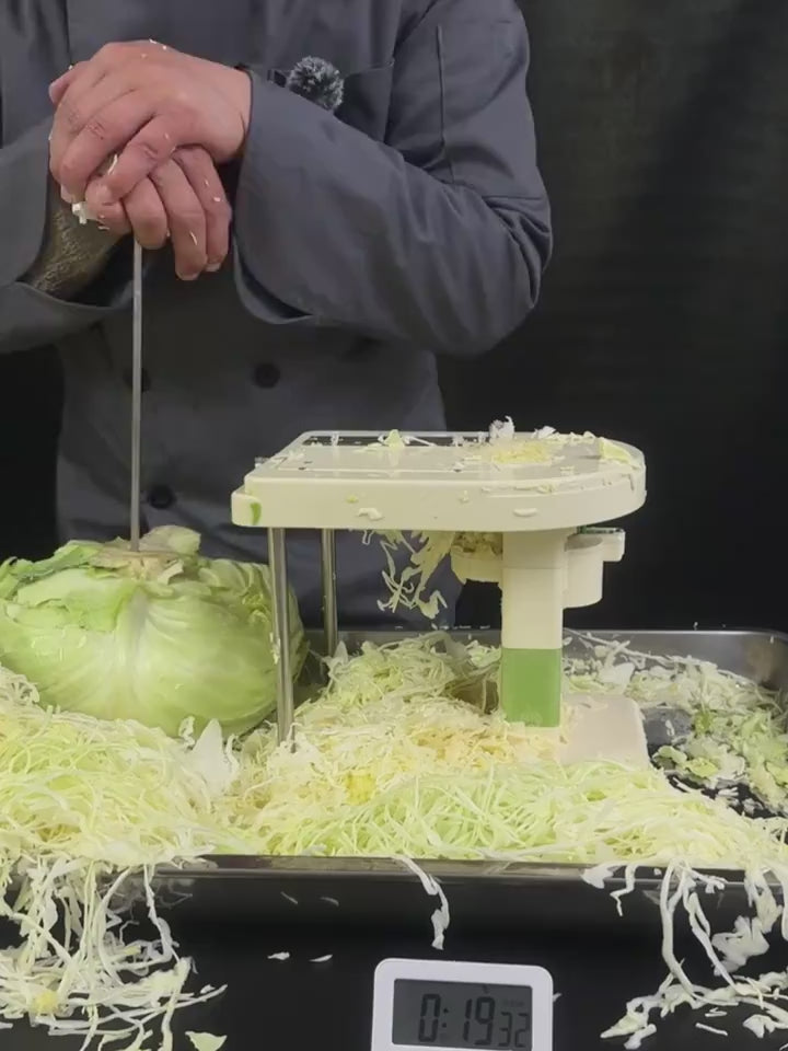 Multifunctional Slicer Chopper Household Shredded Potatoes Slicer And Grater Kitchen Shredding Machine Grater Slicing Tool $93.68 Dana Fashion format: English Packaging Color: Beige Dana's Kitchen Overview: ✦ Vegetable Spiralizer: The blades are made from