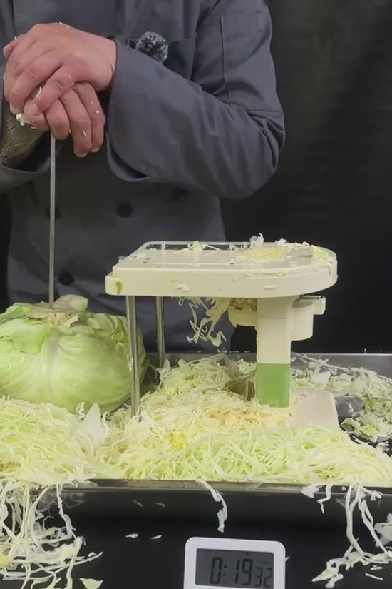 Multifunctional Slicer Chopper Household Shredded Potatoes Slicer And Grater Kitchen Shredding Machine Grater Slicing Tool $93.68 Dana Fashion format: English Packaging Color: Beige Dana's Kitchen Overview: ✦ Vegetable Spiralizer: The blades are made from