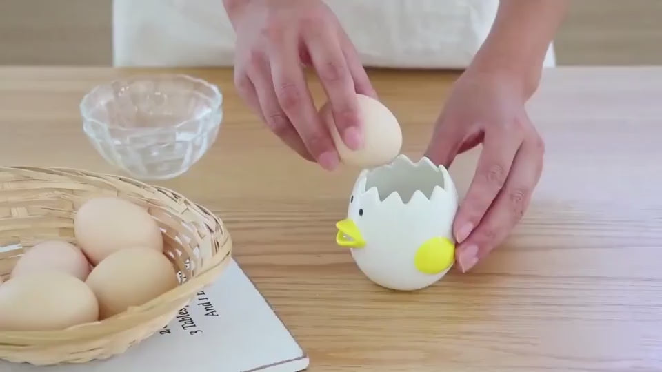 Cute Chicken Ceramic Egg White Separator Kitchen Accessories Practical $19.90 Dana Fashion format: Egg cup Dana's Kitchen Overview： 100% New design and high quality Separate egg white and yolk Convenient and easy Stylish cartoon style Make the kitchen ful