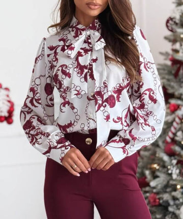 White Red Flower