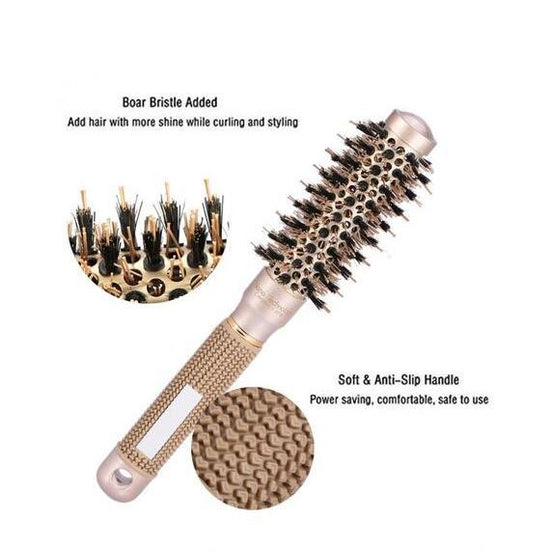 Professional Hair Brush $11.99 Dana Fashion style: 25mm Beauty Tools Description Condition:New Color:As Show In The Picture Material: Plastic+Nylon Length:app 30.4cm Weight:About 83/93/110/126G Package include:1 X Comb Portable to carry Convenient for dai