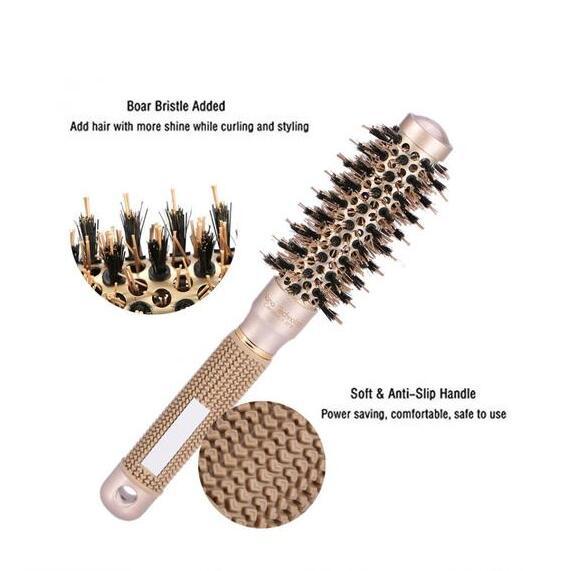 Professional Hair Brush $11.99 Dana Fashion style: 25mm Beauty Tools Description Condition:New Color:As Show In The Picture Material: Plastic+Nylon Length:app 30.4cm Weight:About 83/93/110/126G Package include:1 X Comb Portable to carry Convenient for dai