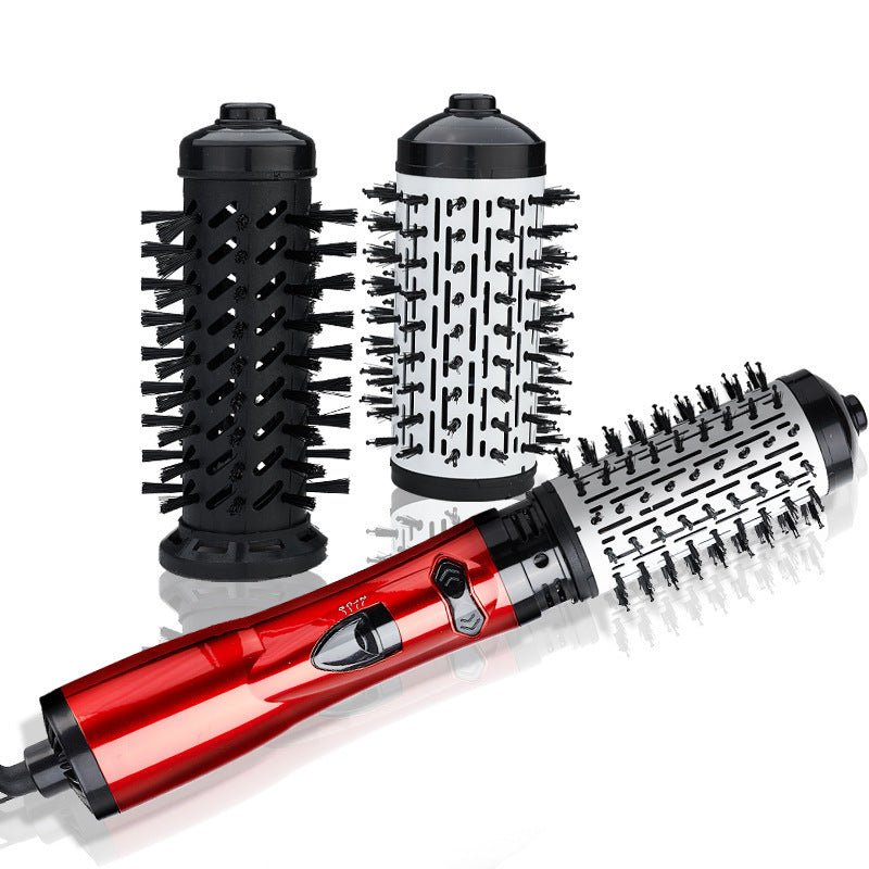 Professional Hair Dryer Rotary Brush Machine 2 in 1 Multifunction Hair Curler Curling Iron Wand Styling Tools $45.99 Dana Fashion Color: Red EU Beauty Tools 3-speed temperature control 2 files sharp, 1 file selects the cold air button C file: positioning