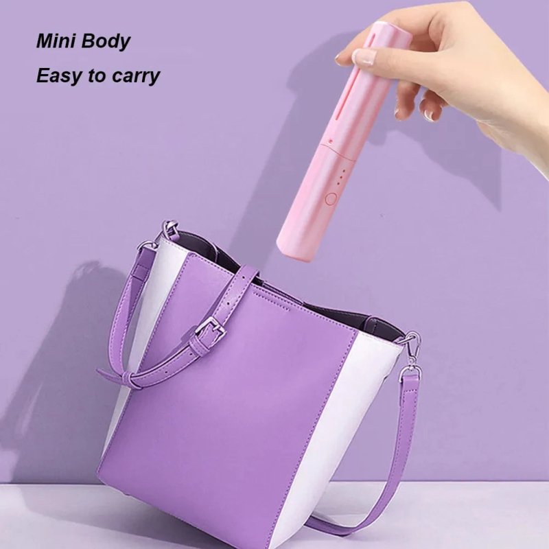 Professional Wireless Hair Straightener Curler Comb Fast Heating Negative Ion Straightening Curling Brush Hair Styling Tools $28.71 Dana Fashion power: Green Beauty Tools Overview: 1. Mini Body, Portable Tool: With its lightweight and compact design, our