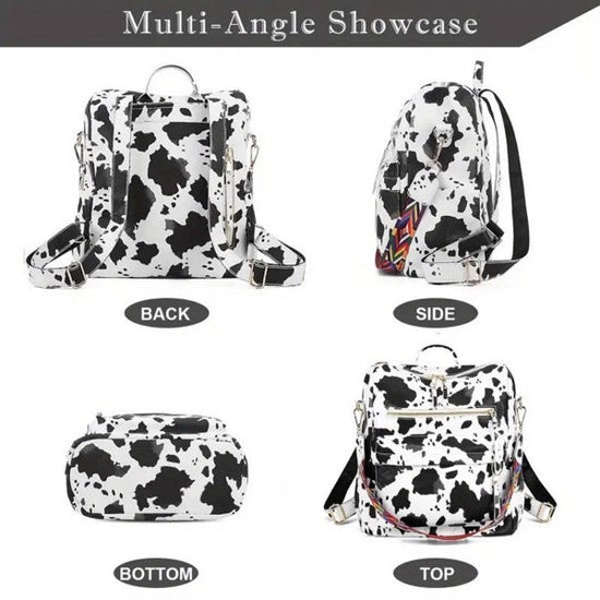 PU Women's Shoulder Bag, Fashionable Multifunctional Backpack With Zipper Closure, Suitable For Travel $45.99 Dana Fashion Shape: Vertical Square Women's Bags This stylish backpack purse for women is the perfect fusion of handbag and backpack. Our waterpr