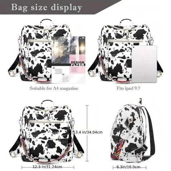 PU Women's Shoulder Bag, Fashionable Multifunctional Backpack With Zipper Closure, Suitable For Travel $45.99 Dana Fashion Shape: Vertical Square Women's Bags This stylish backpack purse for women is the perfect fusion of handbag and backpack. Our waterpr