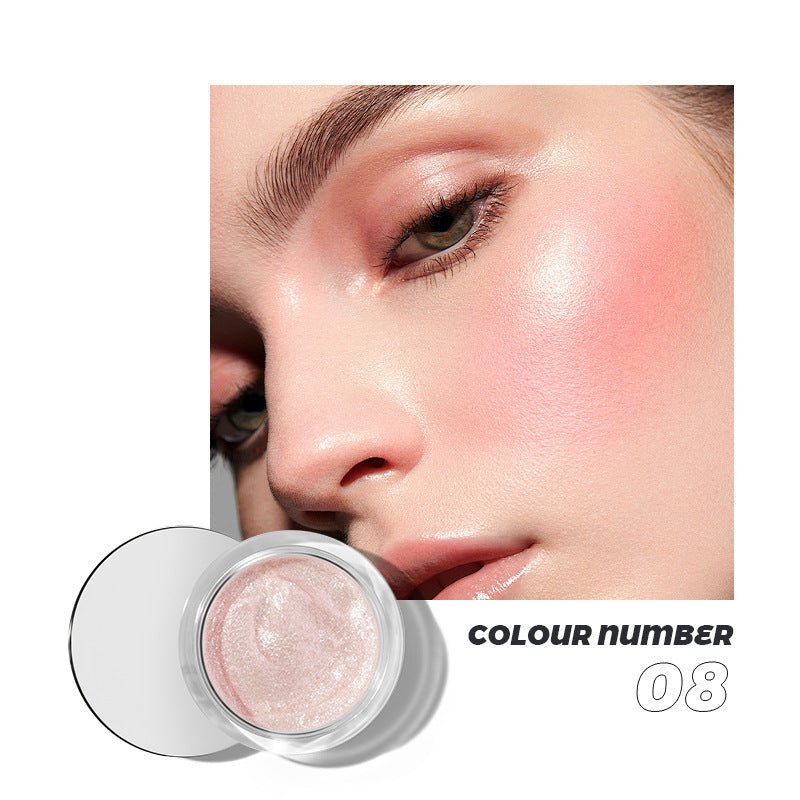 Pudaier10 Color Liquid Blush Dual-use Repair Natural Thin And Glittering Highlight $17.24 Dana Fashion Color Classification: 08 Style makeup Product information: Efficacy: brightening skin color and brightening body Applicable people: general Specificatio