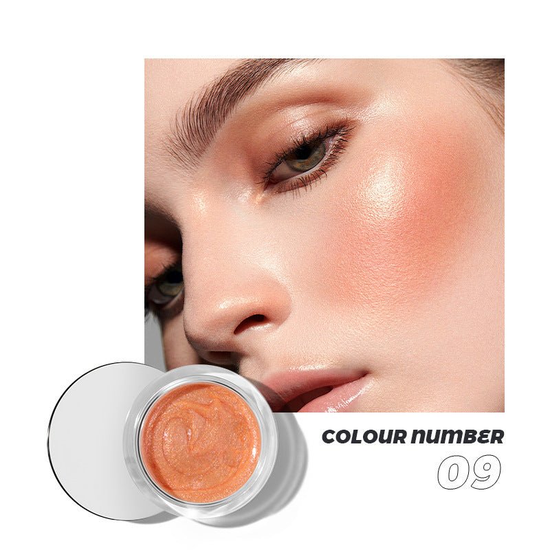 Pudaier10 Color Liquid Blush Dual-use Repair Natural Thin And Glittering Highlight $17.24 Dana Fashion Color Classification: 09 Style makeup Product information: Efficacy: brightening skin color and brightening body Applicable people: general Specificatio