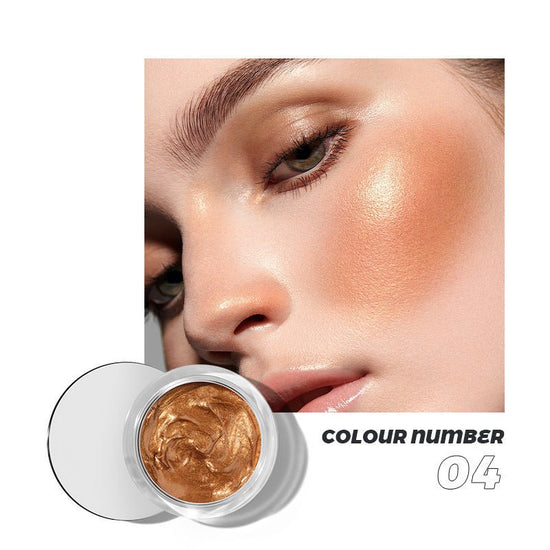 Pudaier10 Color Liquid Blush Dual-use Repair Natural Thin And Glittering Highlight $17.24 Dana Fashion Color Classification: 04 Style makeup Product information: Efficacy: brightening skin color and brightening body Applicable people: general Specificatio