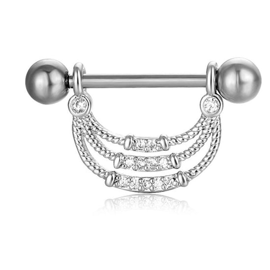 Puncture Nipple Ornament Inlaid Zircon Ring Nails $9.50 Dana Fashion Color: No 8 White Women's Accessories Product information: Type: adhesive nail Treatment Process: inlaid zircon Color: No. 1 White, No. 1 rose gold, No. 2 White, No. 2 rose gold, No. 3 W