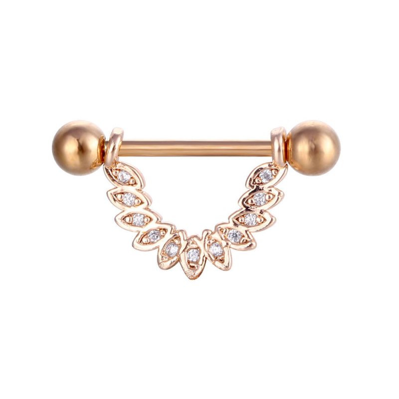 Puncture Nipple Ornament Inlaid Zircon Ring Nails $9.50 Dana Fashion Color: No 1 Rose Gold Women's Accessories Product information: Type: adhesive nail Treatment Process: inlaid zircon Color: No. 1 White, No. 1 rose gold, No. 2 White, No. 2 rose gold, No.