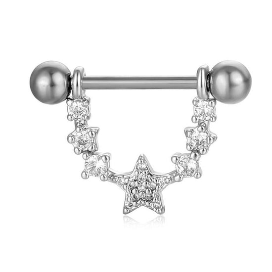 Puncture Nipple Ornament Inlaid Zircon Ring Nails $9.50 Dana Fashion Color: No 9 White Women's Accessories Product information: Type: adhesive nail Treatment Process: inlaid zircon Color: No. 1 White, No. 1 rose gold, No. 2 White, No. 2 rose gold, No. 3 W