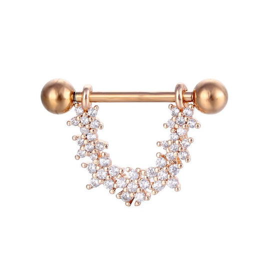 Puncture Nipple Ornament Inlaid Zircon Ring Nails $9.50 Dana Fashion Color: No 2 Rose Gold Women's Accessories Product information: Type: adhesive nail Treatment Process: inlaid zircon Color: No. 1 White, No. 1 rose gold, No. 2 White, No. 2 rose gold, No.