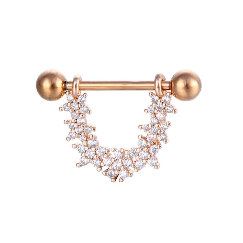 Puncture Nipple Ornament Inlaid Zircon Ring Nails $9.50 Dana Fashion Color: No 2 Rose Gold Women's Accessories Product information: Type: adhesive nail Treatment Process: inlaid zircon Color: No. 1 White, No. 1 rose gold, No. 2 White, No. 2 rose gold, No.