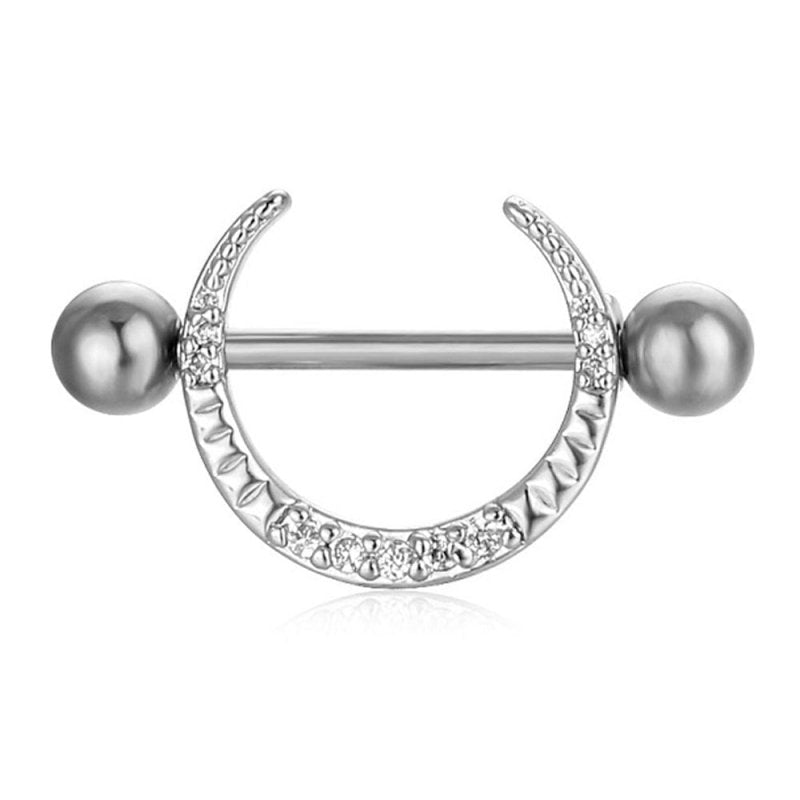 Puncture Nipple Ornament Inlaid Zircon Ring Nails $9.50 Dana Fashion Color: No 4 White Women's Accessories Product information: Type: adhesive nail Treatment Process: inlaid zircon Color: No. 1 White, No. 1 rose gold, No. 2 White, No. 2 rose gold, No. 3 W